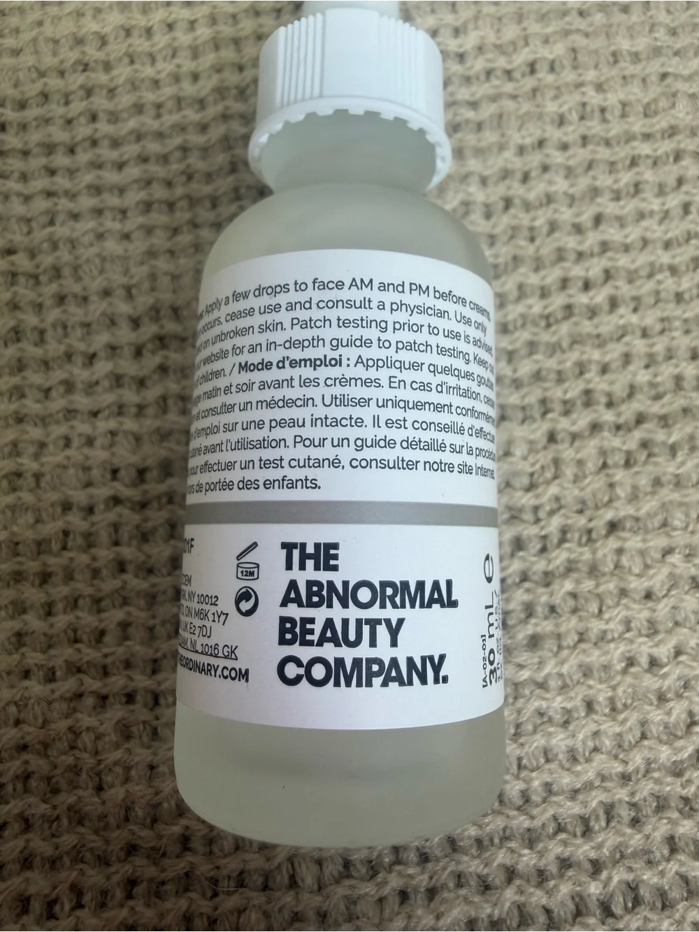 The Ordinary Hyaluronic acid + B5 30ml great for hydration